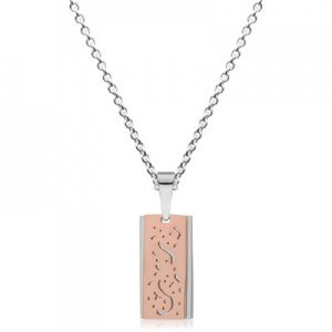 Anhänger Edelstahl mit Gravur- 9239