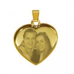 Anhänger (Herz - gold)