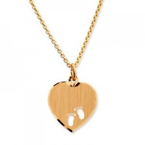 Anhänger Herz vergoldet- 8777