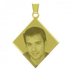 Anhänger (Raute - gold)