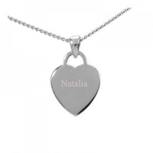 Anhänger Silber Herz mit Kette