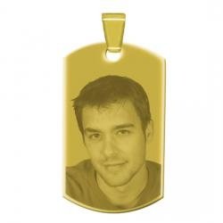 Anhänger (abgerundet - gold)