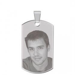 Anhänger (abgerundet - silber)