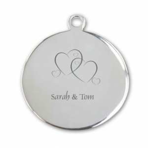 Anhänger mit Gravur *Rhonde* Edelstahl