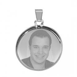 Anhänger (rund - silber)