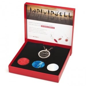 Anhängerkette Vari rund, inkl. 3 Einlege