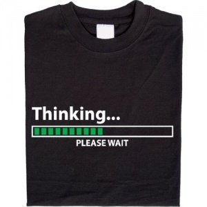 Animiertes Thinking Shirt