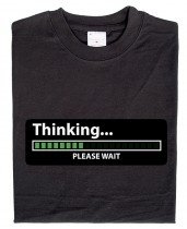 Animiertes Thinking T-Shirt L