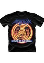 Anthrax State Of Euphoria T-Shirt schwar