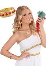 Antike Armreif Römerin rot-gold