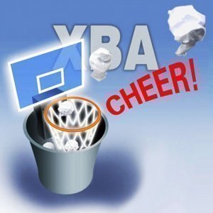 Applaudierender Basketballkorb