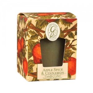 -Apple Spice & Cinnamon- Candle Cube Vot