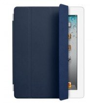 Apple iPad Smart Cover - Leder Marinebla