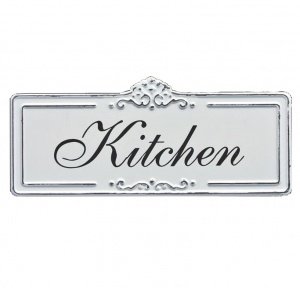 Appletree Metallschild Kitchen