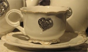 Appletree Tassen Bling Heart im Set