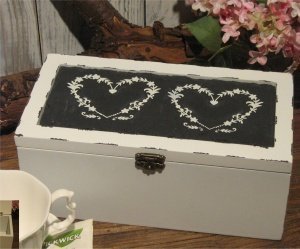 Appletree Teekiste mit Herz