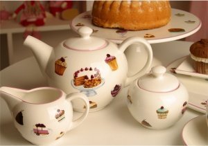 Appletree Zuckerdose & Milchkännchen Cak