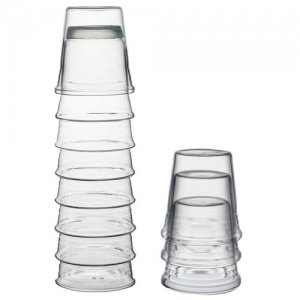 _ AQUATOWER Wasserkaraffe 1-Liter - 4 Gl