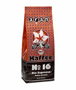 Aran N°16 Espresso ganze Bohne Bio (250g