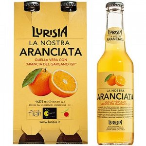 Aranciata Orangen Limonade Lurisia 4er P