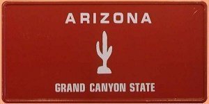 Arizona Funschild mit Ihrem individuelle