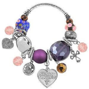 Armband "Celtic Love Bracelet", lila