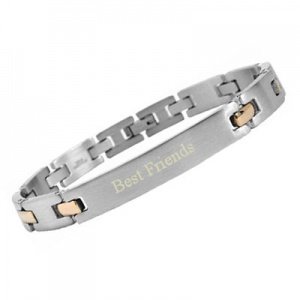 Armband Edelstahl mit Gravur - 8436