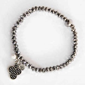 Armband -Joy Ethno-, versilbert, Kleines