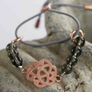 Armband Lucky-Strips Perlen/Ornament rot