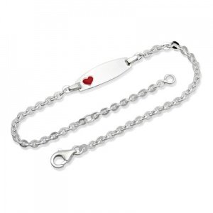 Armband Silber mit Gravur - 8257