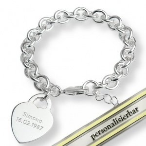 Armband Silver Heart