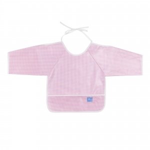 Ärmellätzchen Vichy rosa