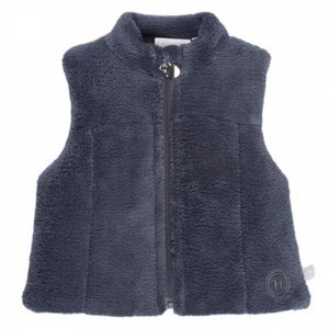 Ärmellose Plüschweste