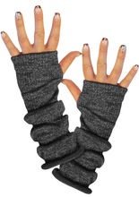 Armstulpen Armwärmer grau