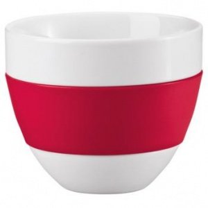 Aroma Milchkaffee - Tasse himbeer von Ko