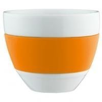 Aroma Milchkaffee - Tasse orange von Koz