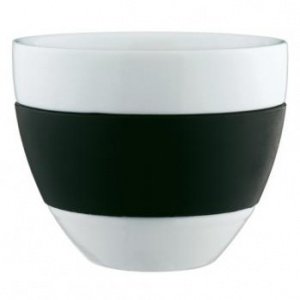 Aroma Milchkaffee - Tasse schwarz von Ko