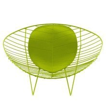 Arper - Leaf Lounge-Sessel, grün