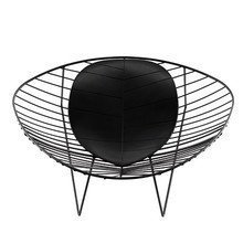 Arper - Leaf Lounge-Sessel, mokka