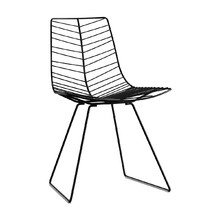 Arper - Leaf Stuhl (stapelbar), mokka