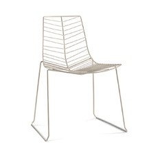 Arper - Leaf Stuhl (stapelbar), weiß