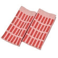 Artek - Siena Geschirrtuch, rot/ weiß (2