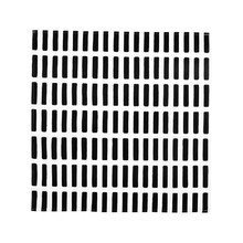 Artek - Siena Stoffserviette, weiß/ schw