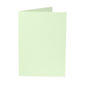 Artoz Doppelkarten B6 Perle, 5 St., pist