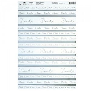 Artoz Kreativpapier A4 Danke, selbstkleb