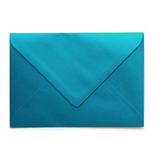 Artoz Kuvert B6 Silky, 5 St., petrol