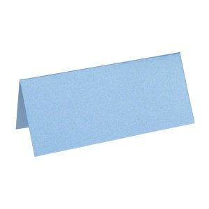 Artoz Tischkarte Perle, wasserblau