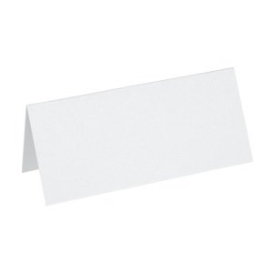 Artoz Tischkarte Perle, weiß