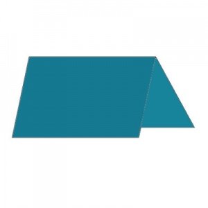 Artoz Tischkarte Silky, petrol