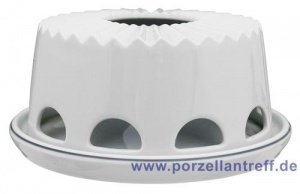 Arzberg Form 1382 Platinum Stövchen 2tlg